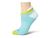 商品Darn Tough Vermont | Run Coolmax No Show Tab Ultra-Lightweight with Cushion颜色Aqua