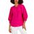 商品Charter Club | Women's Linen 3/4-Sleeve Top, Created for Macy's颜色Pink Tutu