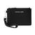 Michael Kors | Leather Jet Set Small Coin Purse, 颜色Black/Silver