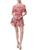 Jessica Simpson | Amaya Womens Off-The-Shoulder Short Mini Dress, 颜色floral canopy/pink lavender