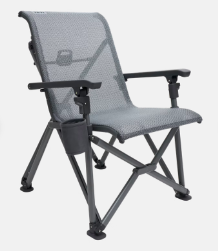 颜色: Charcoal, YETI | 户外野营折叠椅| Trailhead Camp Chair