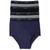 商品第4个颜色Black/Grey Heather, Jockey | Men's Classic Collection Full-Rise Briefs 4-Pack Underwear