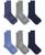 颜色: Denim, Ralph Lauren | Men's 6-Pk. Performance Sport Crew Socks