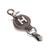 color H, Mio Marino | Retro Leather Alphabet Keychain