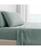 颜色: Tahitian breeze, Cariloha | Classic 4-Piece Twill Sheet Set | Sage | King | Viscose Material |Extra soft, Cooling for Hot Sleepers, Corner Bands