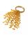 颜色: Gold, Saro Lifestyle | Beaded Spray Design Napkin Ring, Set of 4