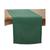 商品第1个颜色Medium Green, Saro Lifestyle | Everyday Design Solid Color Table Runner, 120" x 16"