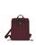 商品Longchamp | Le Pliage Small Recycled Nylon Backpack颜色Burgundy/Silver