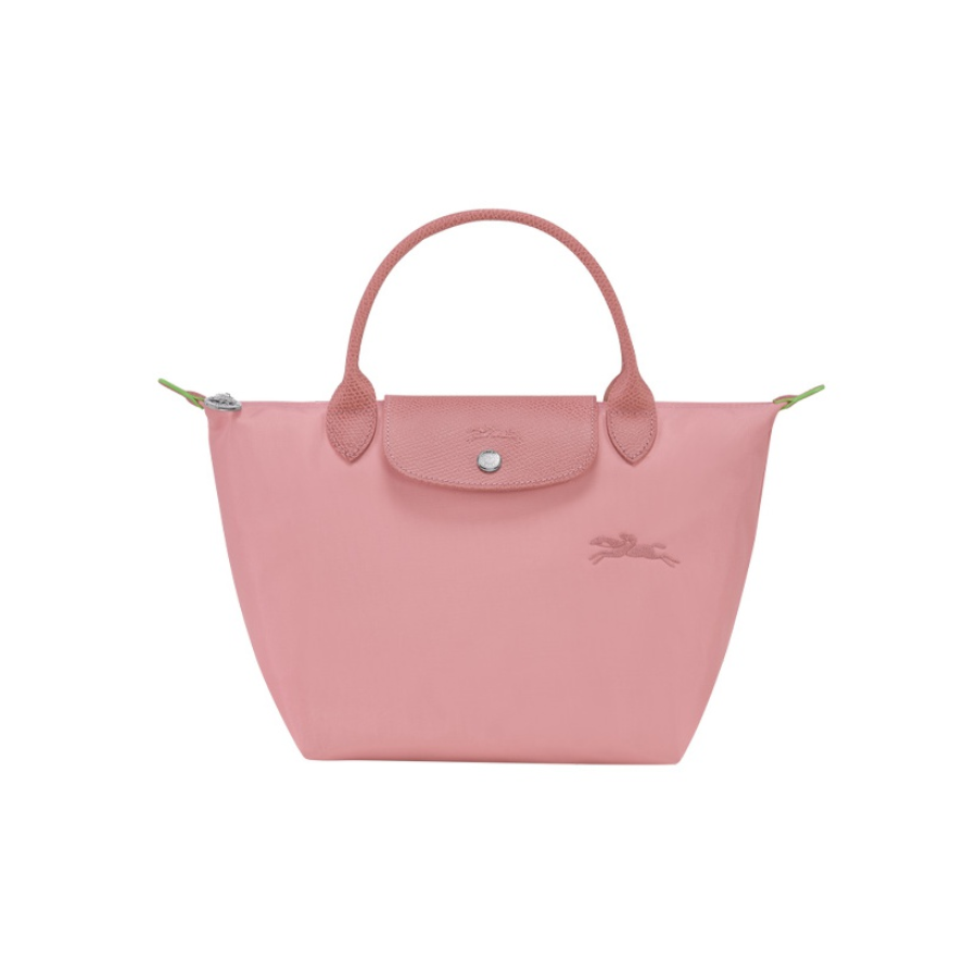 商品第2个颜色粉色, Longchamp | 珑骧饺子包女士LE PLIAGE GREEN系列23纯色小号织物短柄手提包L1621 919