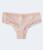 Aeropostale | Aeropostale Women's Striped Lace-Trim Cheeky, 颜色pink 657
