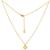 颜色: q, Savvy Cie Jewels | 18K Yellow Gold Vermeil Classic Chocker Necklace