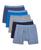 颜色: Blue Outline, Calvin Klein | Big Boys Stretch Boxer Brief, Pack of 5