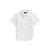商品Ralph Lauren | Cotton Oxford Short Sleeve Shirt (Little Kids)颜色White