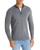 color MEDIUM GRAY, The Men's Store at Bloomingdale's | Merino Wool Half Zip Sweater
