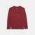 color oxblood, Coach | Coach Outlet Essential Long Sleeve T Shirt In Organic Cotton
