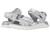 商品ECCO | Exowrap 3-Strap Sandal颜色White/Concrete Cow Nubuck/Textile
