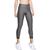 color Charcoal Light Heather/Black/Metallic Silver, Under Armour | Women's HeatGear Armour Ankle Crop