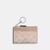 颜色: silver/sand/taupe, Coach | Coach Outlet Mini Skinny Id Case In Signature Canvas