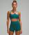Lululemon | Ribbed Nulu Strappy Yoga Bra *Light Support, A/B Cup, 颜色Storm Teal