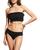 商品Tory Burch | Costa Embroidered Hipster Bikini Bottom颜色BLACK