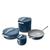 颜色: Navy, Caraway | 8 Piece Nonstick Cookware Set