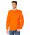 商品Timberland | FR Cotton Core Long Sleeve Pocket T-Shirt with Logo颜色Blaze Orange