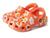 Crocs | Zen Garden Sensory Classic Terry Cloth Clog (Little Kid/Big Kid), 颜色Persimmon/Multi