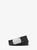 商品Michael Kors | Reversible Logo and Leather Belt颜色BLACK
