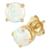 颜色: Opal, Macy's | Birthstone Stud Earrings in 14k Gold or 14k White Gold
