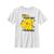 商品第3个颜色White, Nintendo | Boy's Pokemon Pikachu Laughing  Child T-Shirt