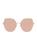 color SHINY GOLD BORDEAUX, Fendi | Baguette 59MM Cat-Eye Sunglasses