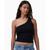 商品第1个颜色Black, Cotton On | Women's Jamie One Shoulder Camisole Top