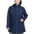 Michael Kors | Women's Plus Size Hooded Water-Resistant Anorak Coat, 颜色Midnight