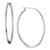 颜色: Silver, DKNY | 2" Thin Hoop Earrings, Created for Macy's