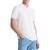 商品Calvin Klein | Men's Athletic Tech Zip Polo Shirt颜色Brilliant White