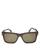 color Tortoise/Green, Salvatore Ferragamo | Men's Square Sunglasses, 54mm