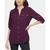 商品Calvin Klein | Textured Roll Tab Button Down Shirt颜色Aubergine