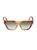 Victoria Beckham | 55MM Square Cat Eye Sunglasses, 颜色BLONDE HAVANA