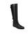 颜色: Black Leather, Franco Sarto | Women's Padova Knee High Riding Boots