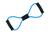 商品第3个颜色blue, Jupiter Gear | Figure-8 Resistance Band for Strength and Stability Exercises