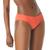 商品Vince Camuto | Sea Scallops Shirred Smooth Fit Cheeky Bikini Bottoms颜色Red Sunset