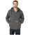 商品Carhartt | Rain Defender® Rockland Sherpa Lined Full Zip Hooded Sweatshirt颜色Carbon Heather