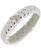 颜色: Silver, Anne Klein | Crystal Pavè Sculptural Braid-Look Stretch Bracelet