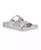 颜色: Silver Logo, Calvin Klein | Women's Linora Slip-On Casual Flat Sandals