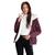 商品第2个颜色Cranberry, Bebe | Bebe Women's Water Resistant Cozy Lined Hooded Jacket