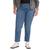 Levi's | Trendy Plus Size Classic Straight Leg Jeans, 颜色Lapis Speed