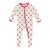 KicKee Pants | Print Footie with Zipper (Infant), 颜色Natural Rose Trellis