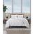 颜色: White, Ella Jayne | 1200 TC Cotton Sateen Deep Pocket 4 pc Sheet Set, Cal King