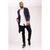 color Gray, RON TOMSON | Men's Modern Fuzzy Long Cardigan Sweater