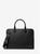 商品第2个颜色BLACK, Michael Kors | Hudson Slim Textured Leather Briefcase
